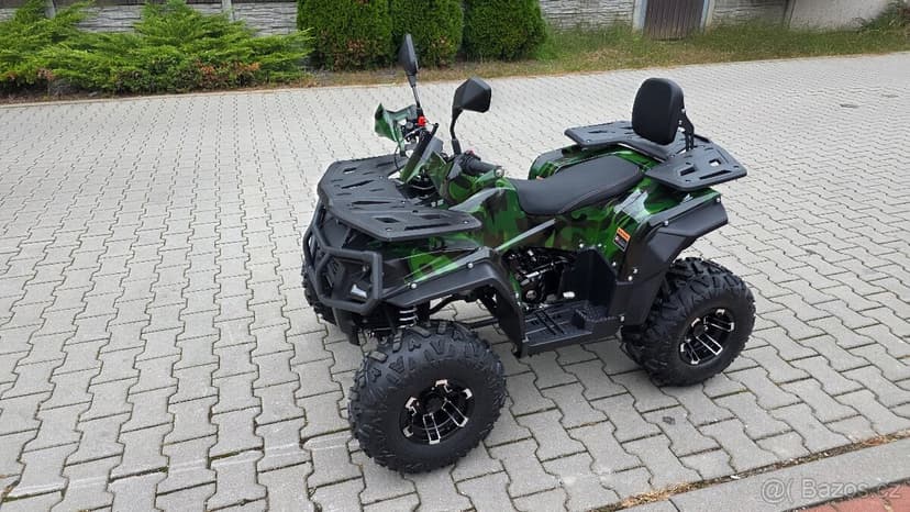 Dětská čtyřtaktní čtyřkolka MiniRocket RockRider Deluxe 150c
