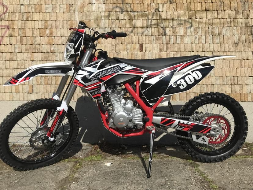 Pitbike Leramotors Killer PRO 300ccm, červený, vodník