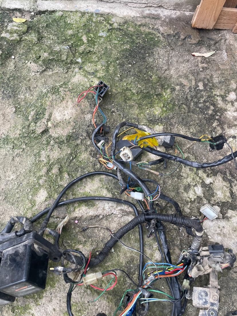 Kompletní elektrika na Hondu X250