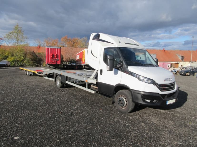 Iveco 70C18 Jegger + vlek Juzjade R3