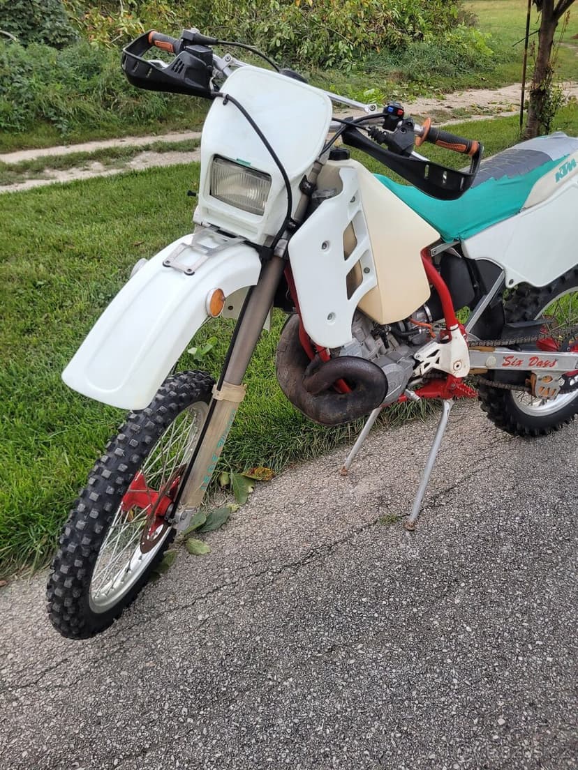 KTM GS 300 1991 Six days verzia + doklady