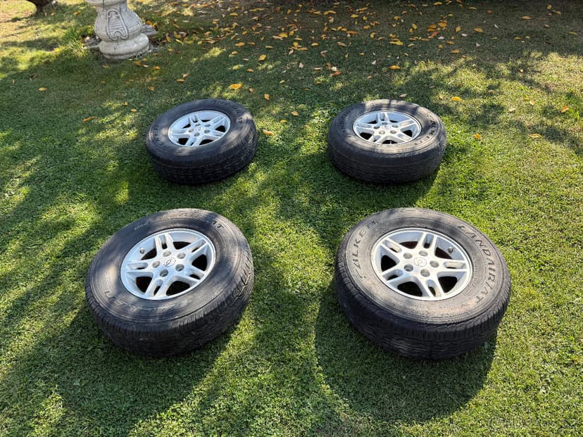 Prodám 16" alu kola s pneu Chryslet/Chevrolet