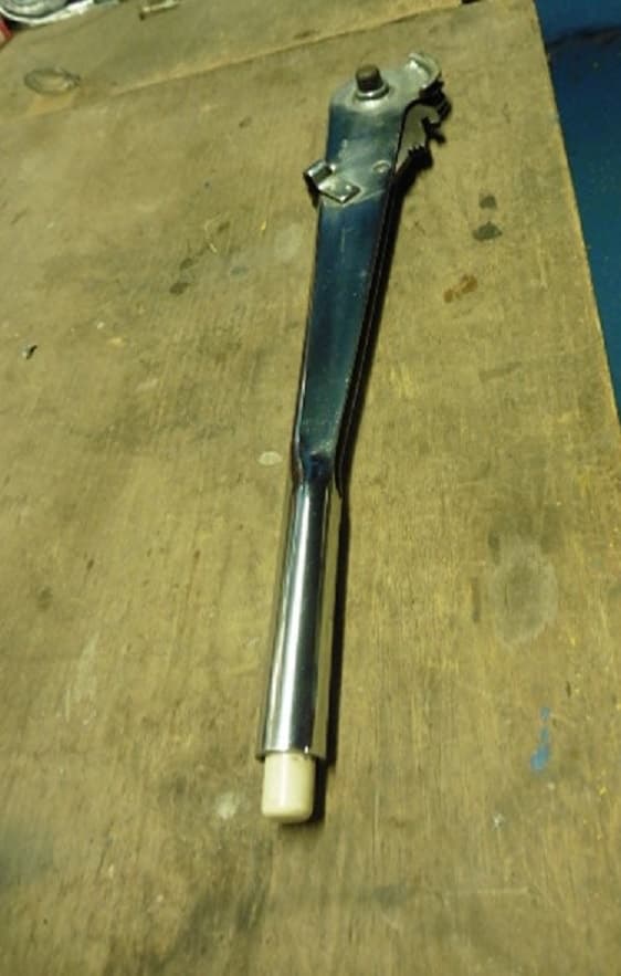 VW Brouk- ruční brzda