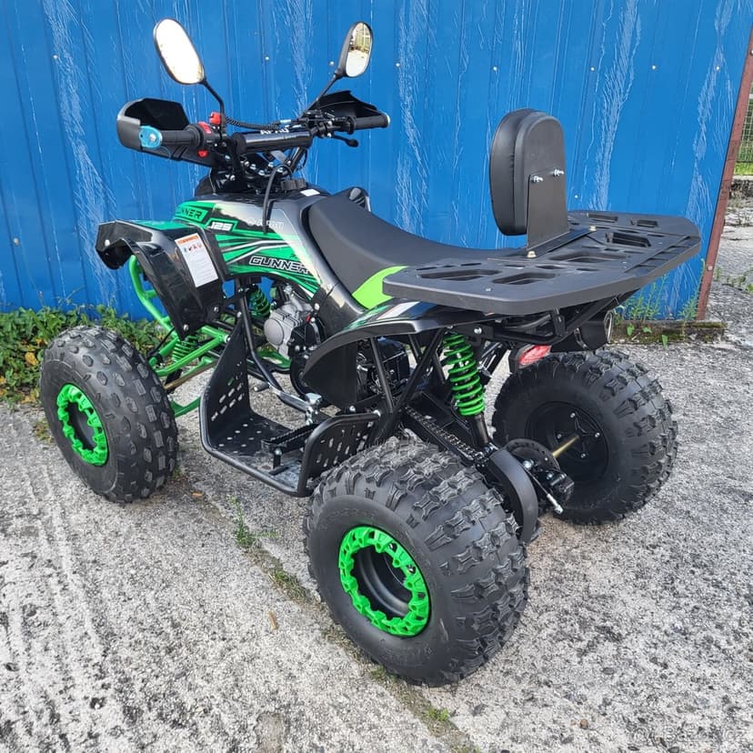 Čtyřkolka APAQ GUNER 125cc 8" 3+1 zelená