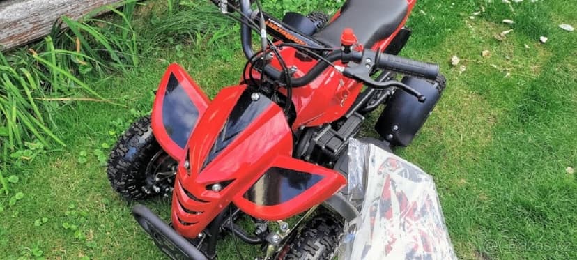 Nová červená dětská čtyřkolka 50ccm Dragon