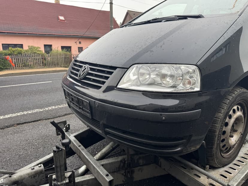 Díly VW sharan 1.9tdi 96kw černá barva LO41