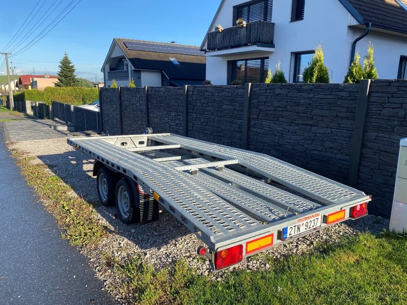 Přívěsný vozík, autopřepravník 410x200 2700kg