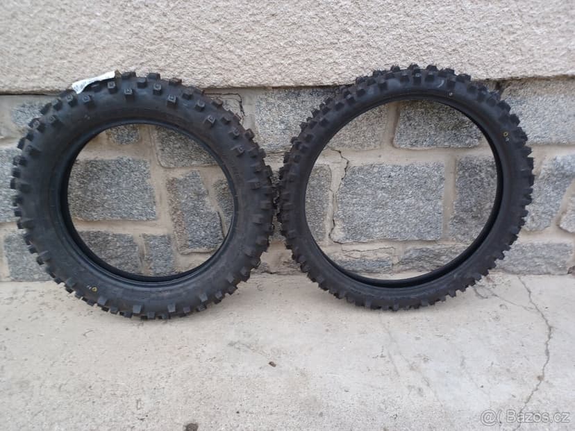 KTM LC4 640 - 620 NOVÉ PNEU DUNLOP 21" a 18"