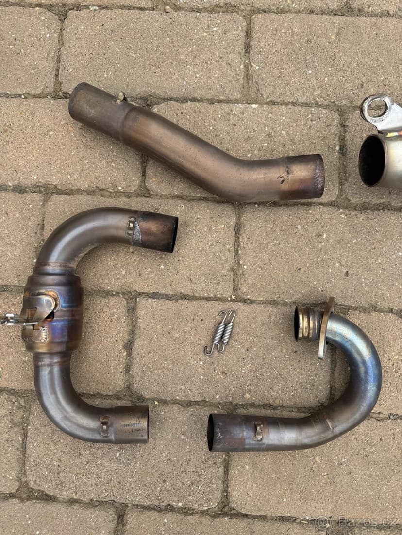 Ladený vyfuk DVR komplet