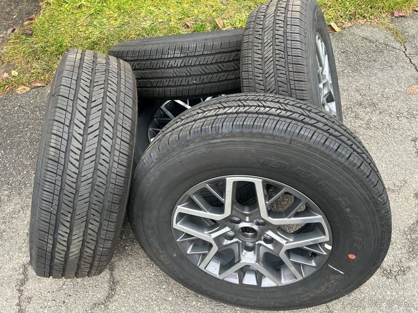 Alukola Jeep Wrangler nová 255/70 r18 sada 5ks