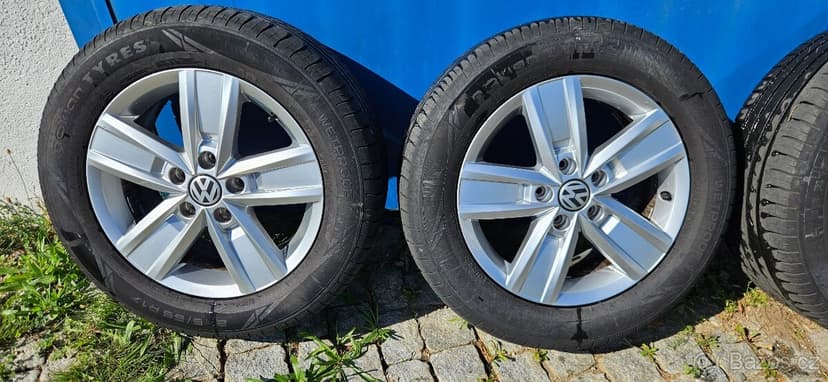 Podám oriiginál letní sadu ALU kol Vw Multivan R17 Devonport