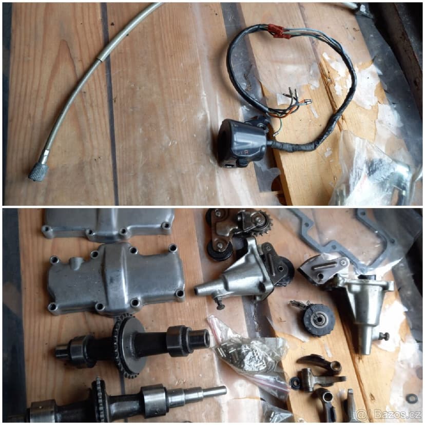 Honda CB 450 DOHC - Díly - Manuál