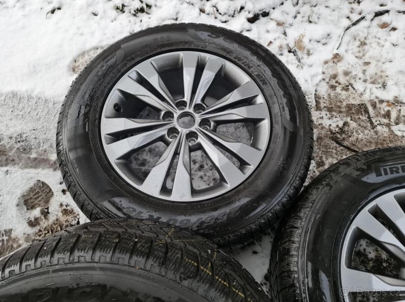 zimní Alu kola Mercedes X-Class W470 – 18" originál sada Pr