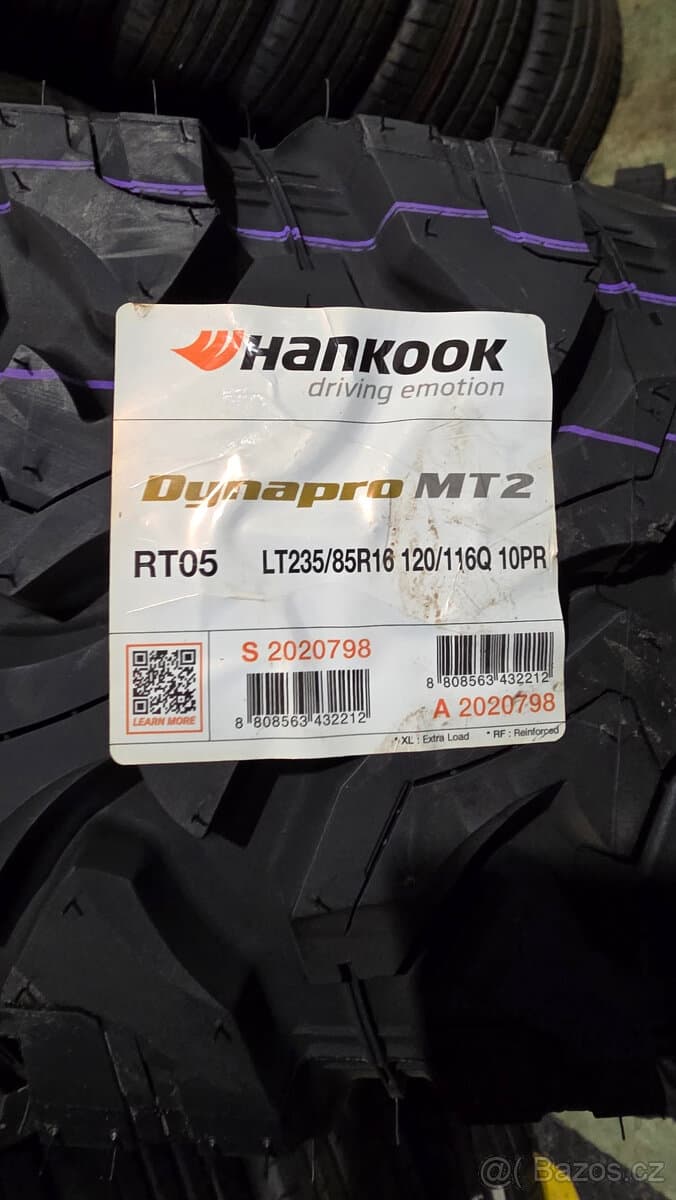HANKOOK DYNAPRO MT2 OFFROAD PNEU LT 235/85/16, DPH (HA2624)