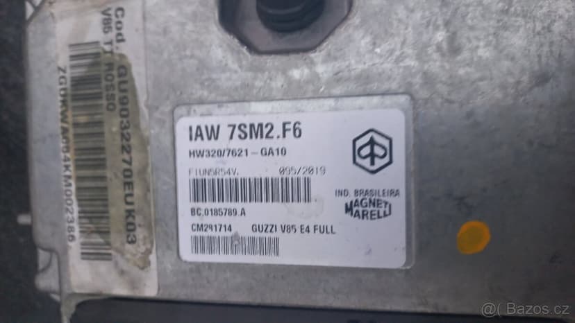 Řídící jednotky aprilia