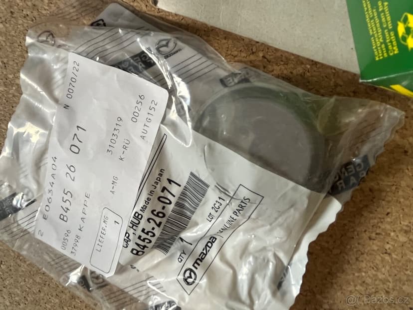 Zbylé nové díly na Mazdu MX5 (NBFL)