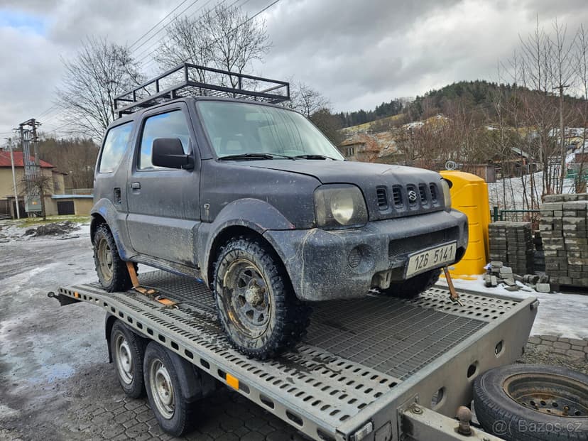 Suzuki Jimny - náhradní díly - vrakoviště - Slaný