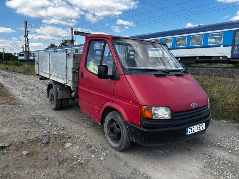 Ford Transit 2.0i 72kW – třístranný sklápěč, sklopka