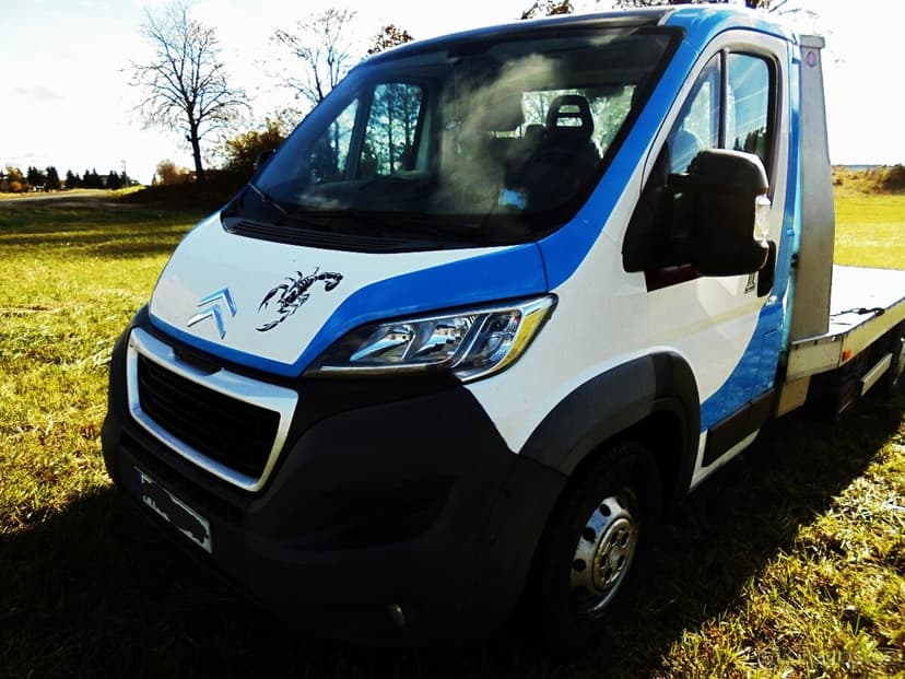 Odtahovka do 3.5t Citroen Jumper 3.0hdi 130KW,rok 2015