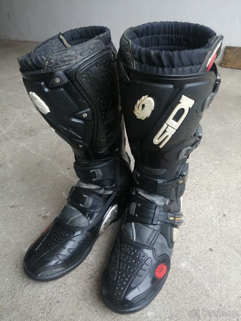 Motokrosove boty sidi crossfire srs+nahr. Podrazky
