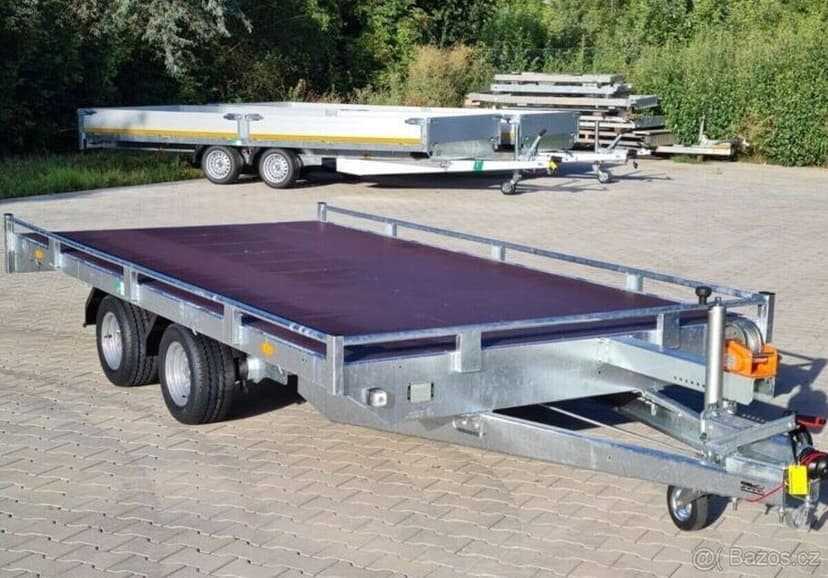 Autopřepravník Eduard 4020 nájezdy, naviják, relin