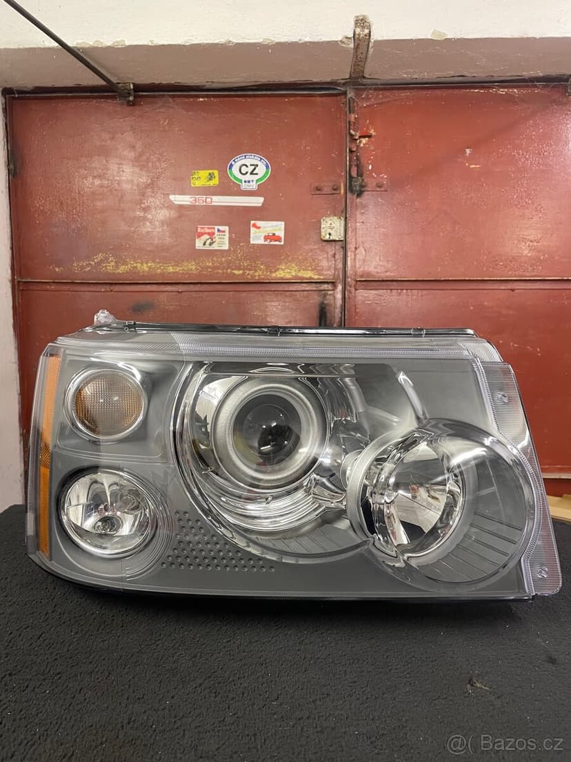 Range Rover sport L320 světla bixenon