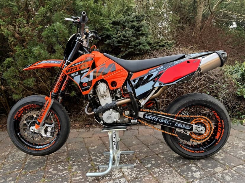KTM 450 SMR ostré supermoto