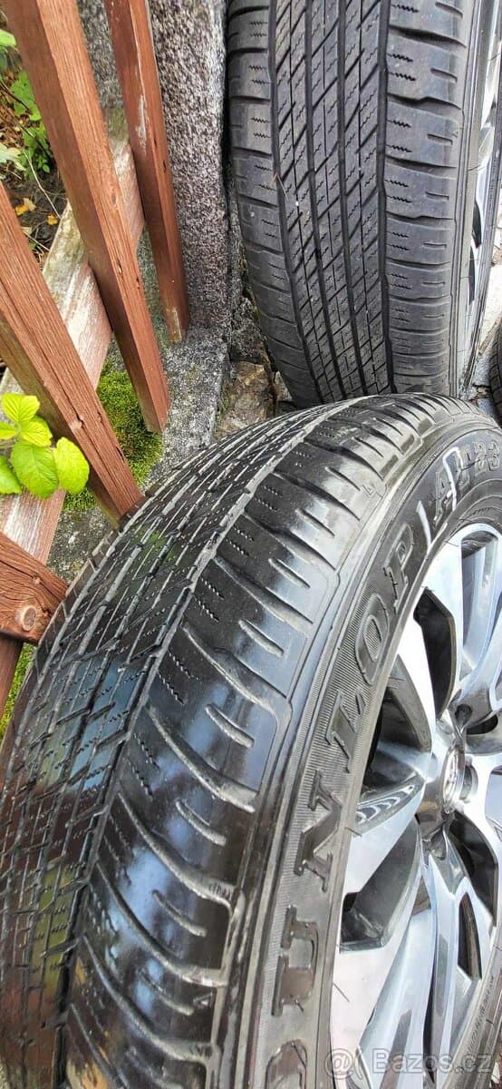 Originální alu kola 265/55 R19 Toyota Land Cruiser 150