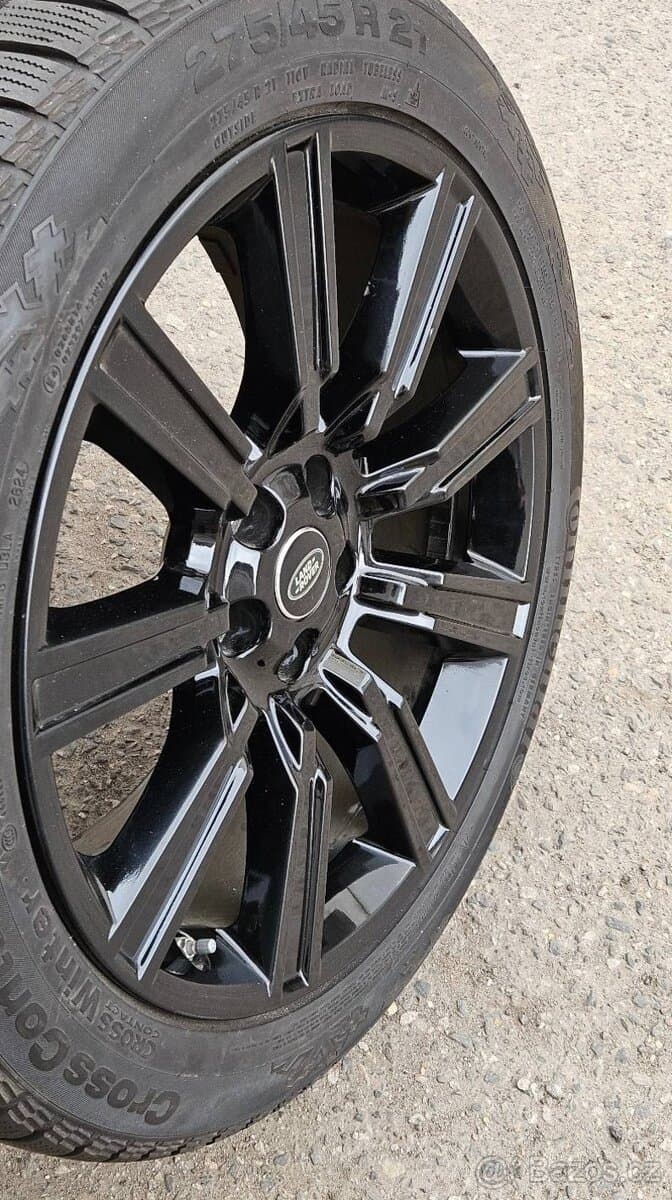 TOP originální ALU kola Land Rover 21" – 5×120, Co