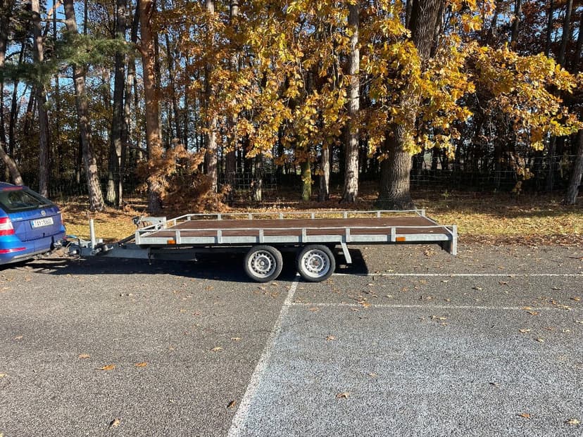 Univerzální podvalník SALLAS 2700 kg, 196x405 cm, sklopný