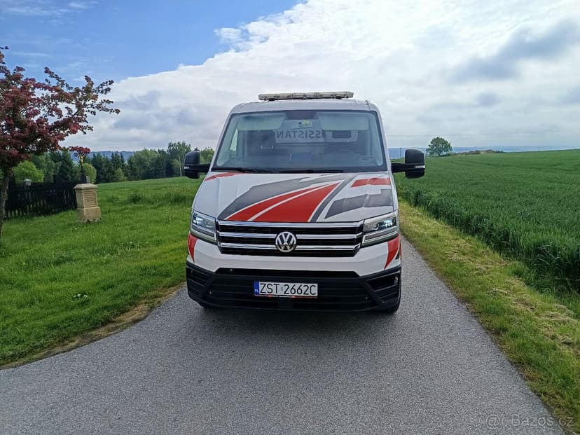 VW Craftr Man odtahový speciál