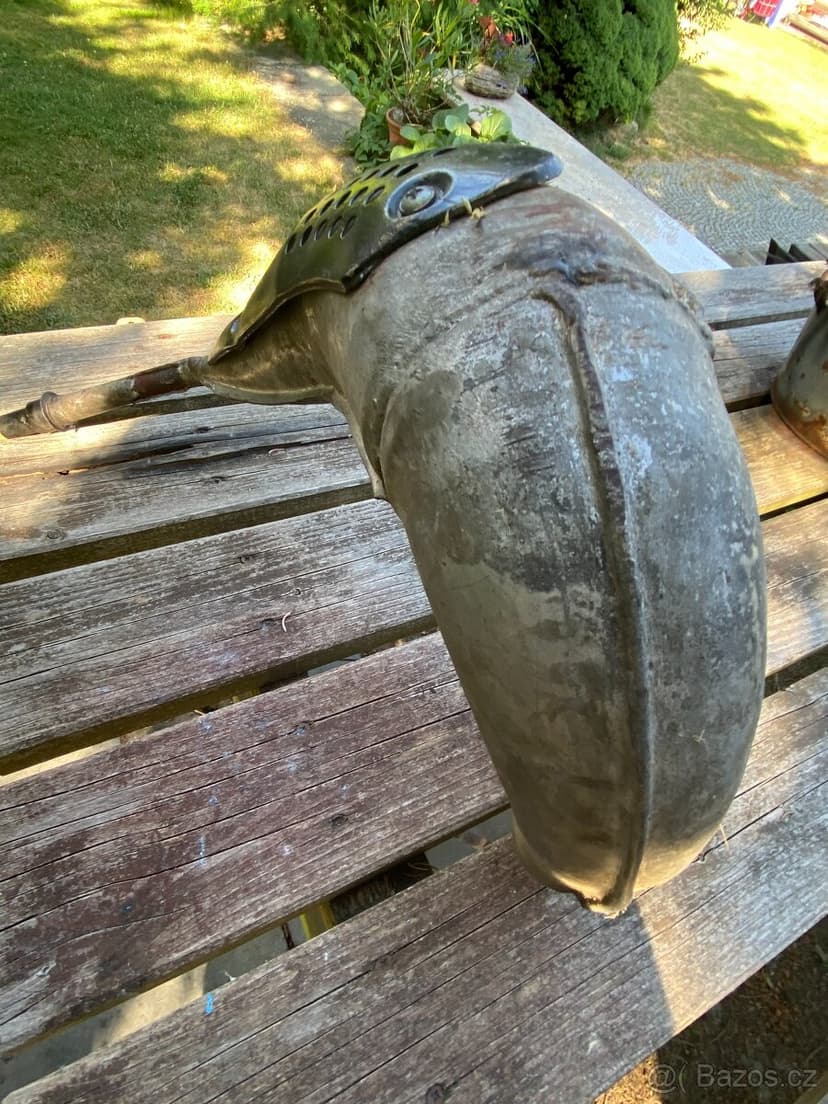 YAMAHA DT 125 -Výfuk