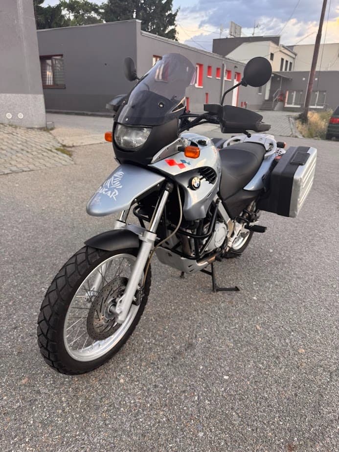 2001 BMW GS 650 F naj. 56500 km, po servisu