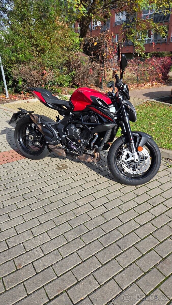 MV Agusta Brutale 800 Rosso, provoz od 07/2023