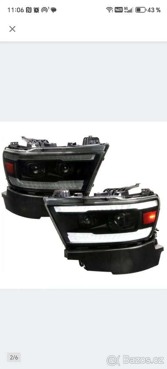 Světla Dynamic RAM 1500 DT