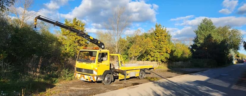 MERCEDES BENZ 814 ODTAHOVKA