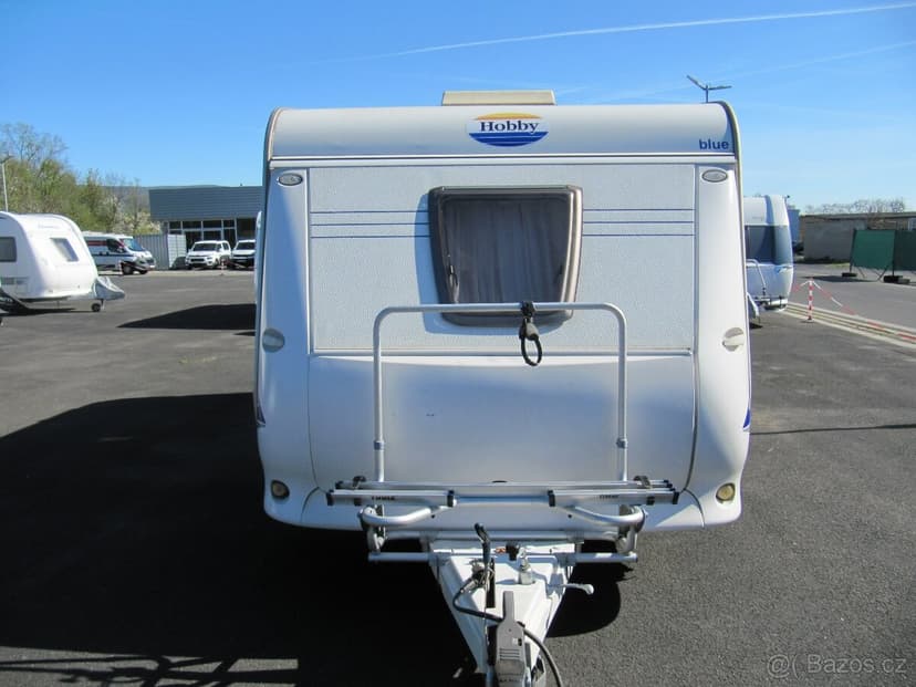 Prodám karavan Hobby 460 ufe,r.v.2008 + TOP VÝBAVA