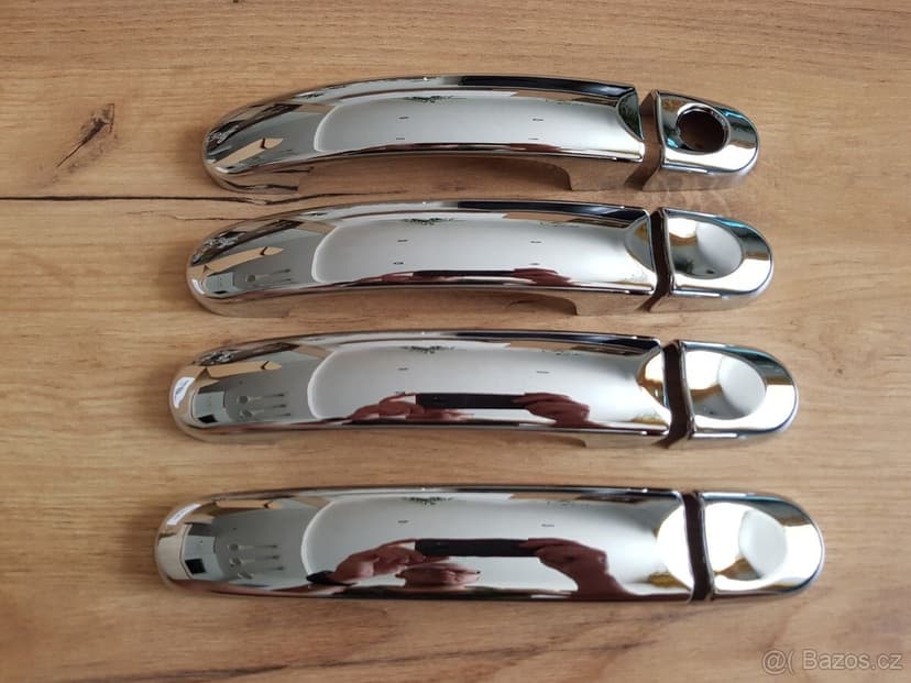 Chromove kryty klik - krytky na kliky z chromu