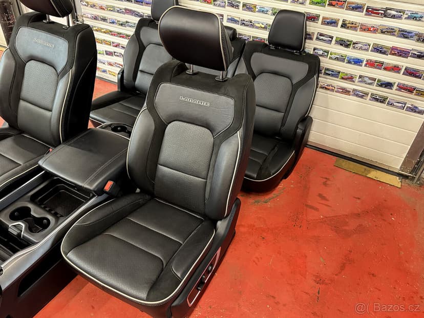 Kožená sedadla Dodge RAM 1500 5. generace 2019-2024 LARAMIE
