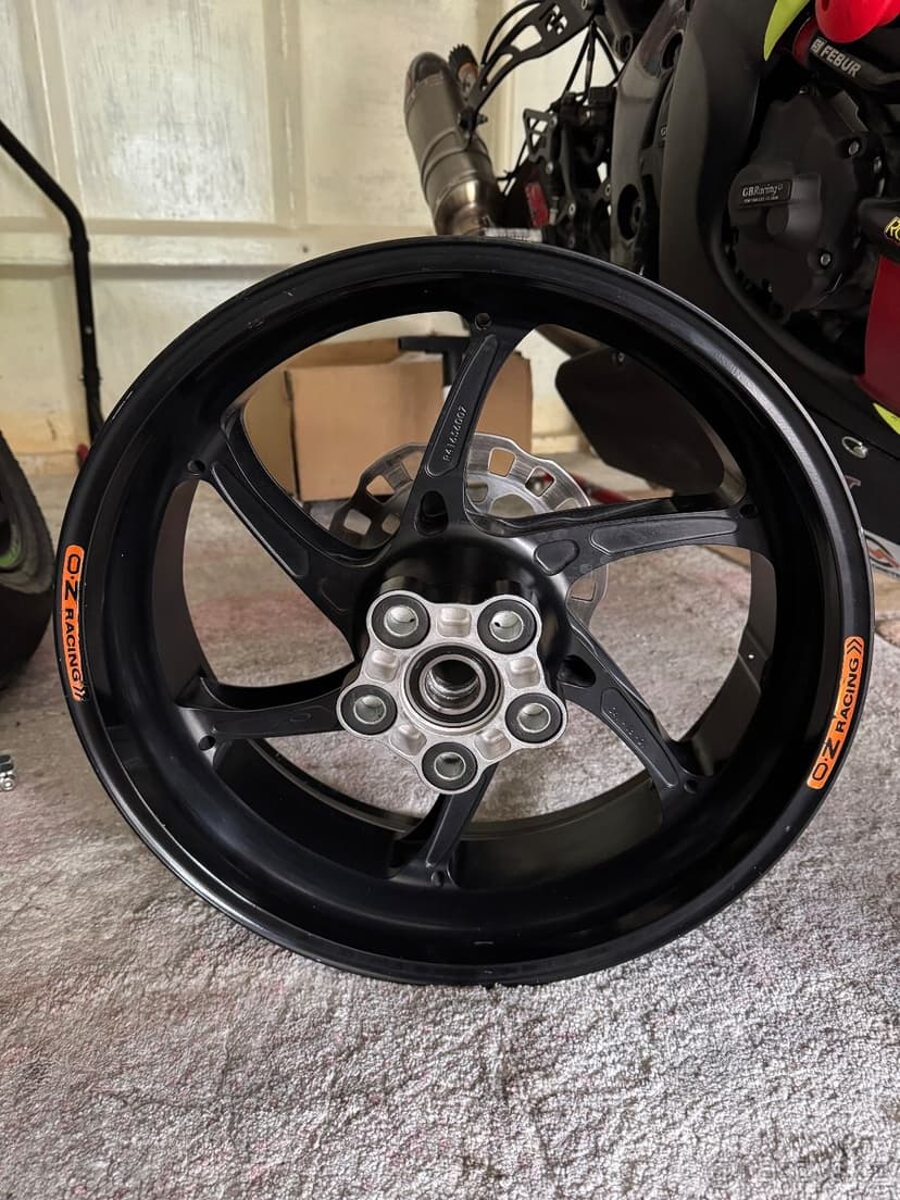 Lehké závodní kolo OZ Cattiva R - Kawasaki ZX-10RR WSBK