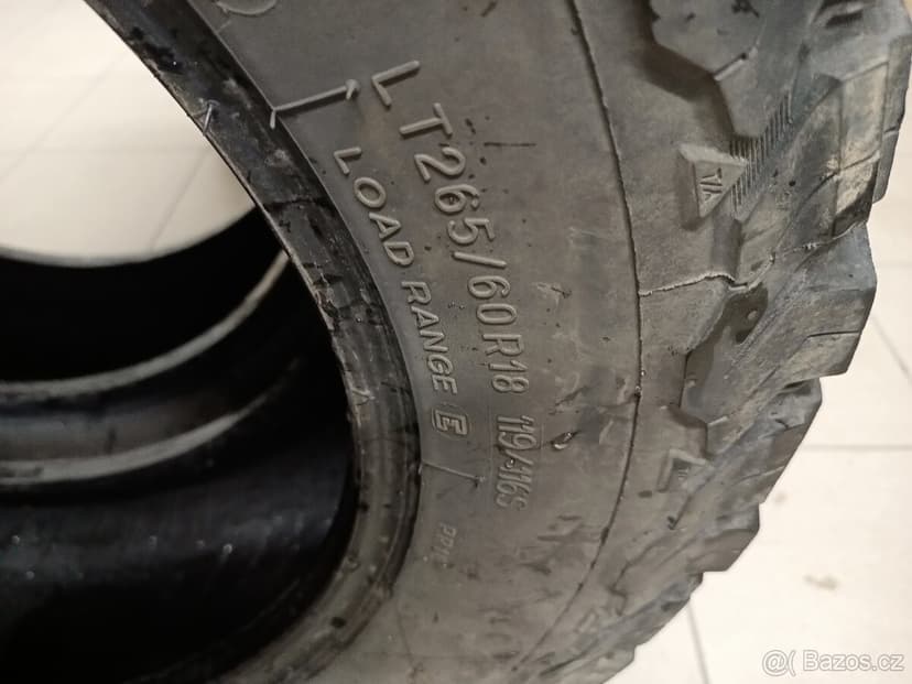 Pneu 265/60 R18 BFGoodrich