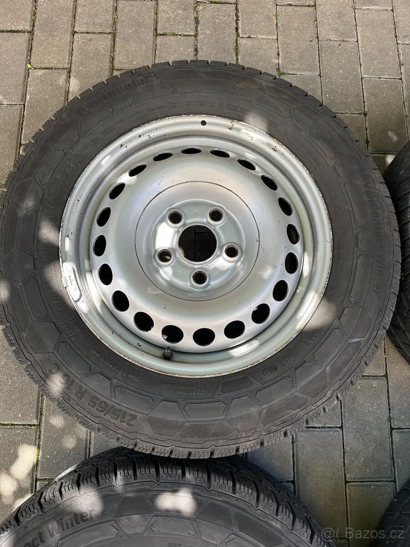 Zimní 215/65/16C /originál sada Volkswagen T5,T5.1 ,T6,T6.1