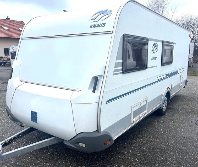 Karavan Knaus Sport 500 QDK, PALANDY, MOVER, PODLAHOVÉ TOPEN