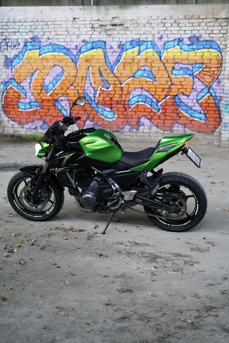 Kawasaki Z650, 35kw