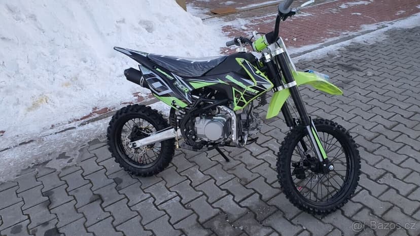 Pitbike MiniRocket 140R 17/14 zelena