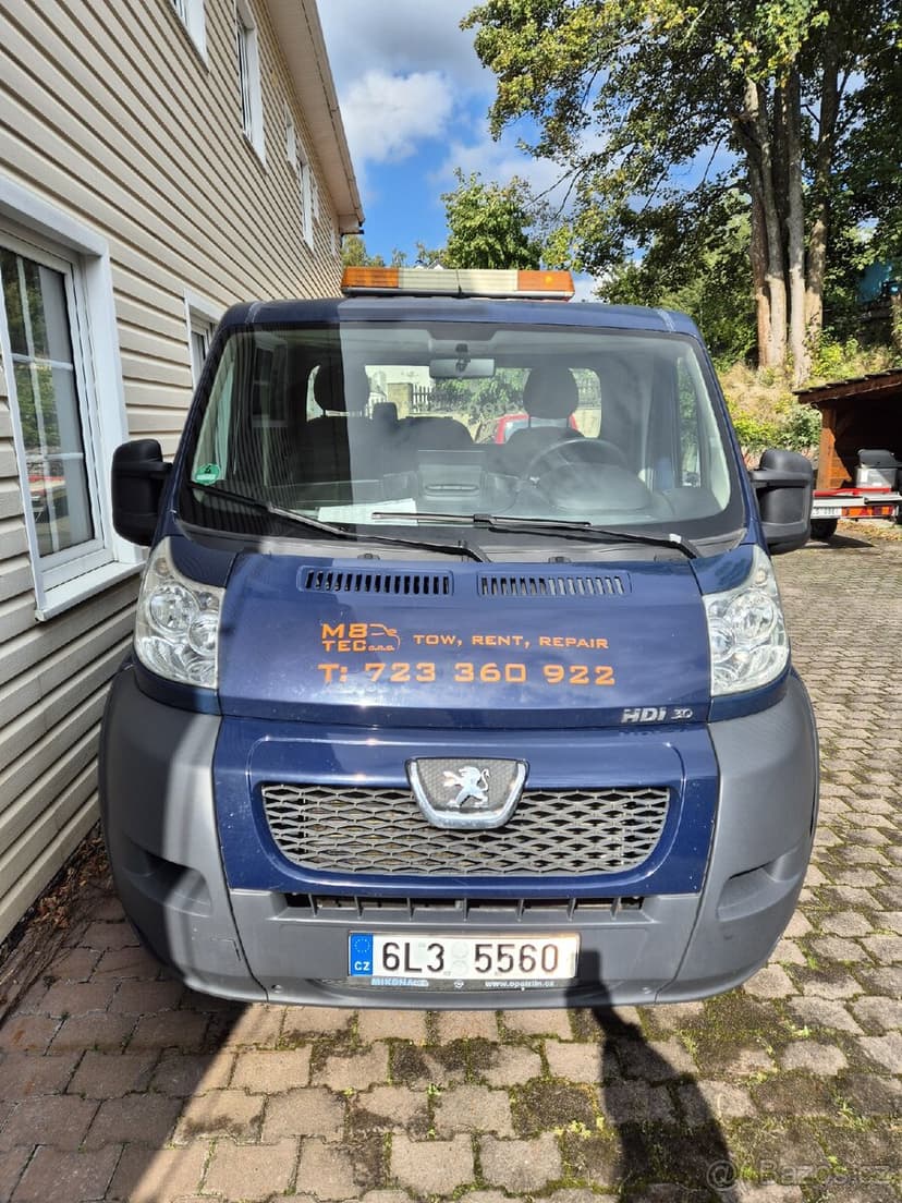 Peugeot Boxer 3,0 hdi 170 odtahovka 3,5t