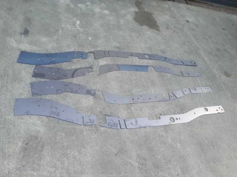 Nissan Navara D40 opravná sada Rámu