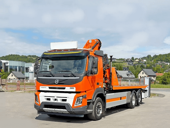 VOLVO FMX 450 6x2 - odtahovka s hydraulickou rukou