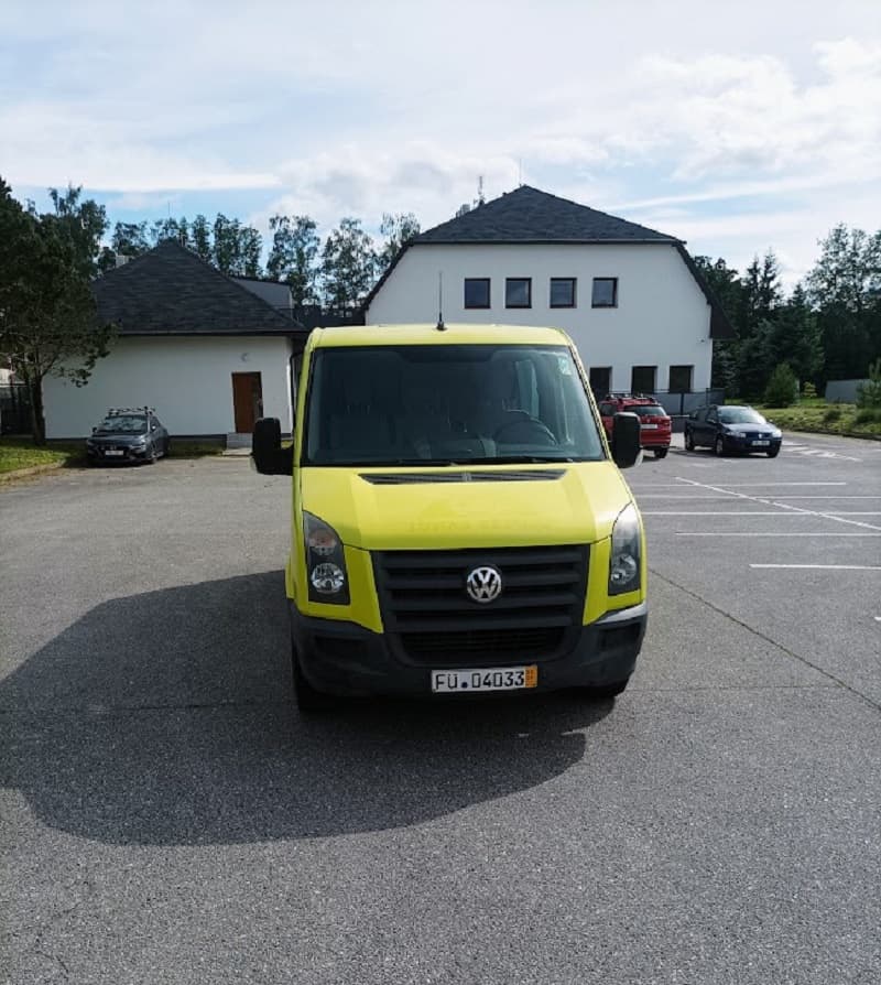VW Crafter TDI, 100 kW, 12/2007,8 míst,tažné,PDC