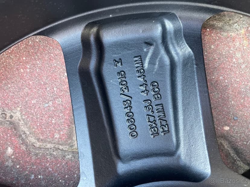 PRODÁM ALU DISKY 7,5Jx18 JEEP, CHRYSLER